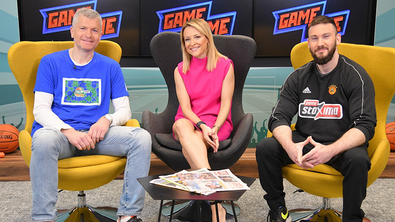 O Γιώργος Καλαϊτζής στο ΟΠΑΠ Game Time